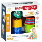 torre de Vasos apilables para estimulación bebe