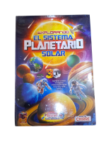 libro 3D sistema planetario solar